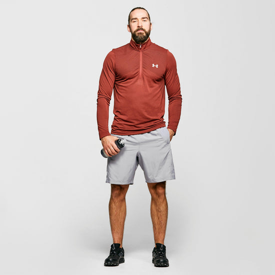 Men's UA Seamless Long Sleeve Zip Tee