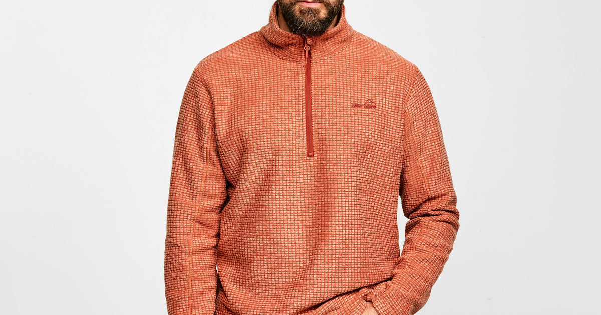 Orange Peter Storm Men's Richmond Fleece – Blacks