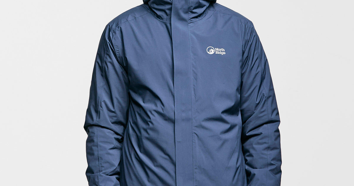 Blue North Ridge Men's Align 3-in-1 Jacket – Blacks