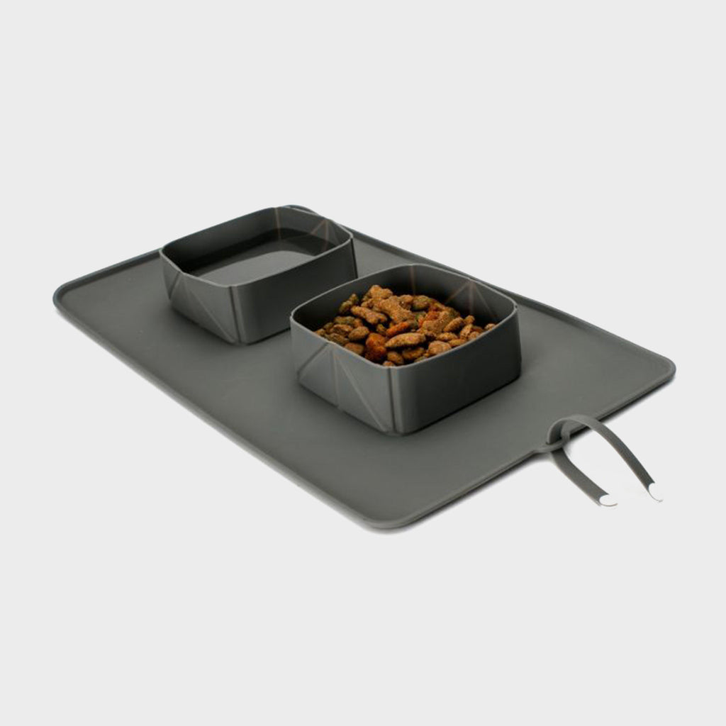 Rollabowl Double Bowl and Mat