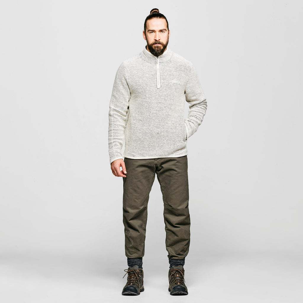Men’s Stern Quarter-Zip Macaroni Sweater