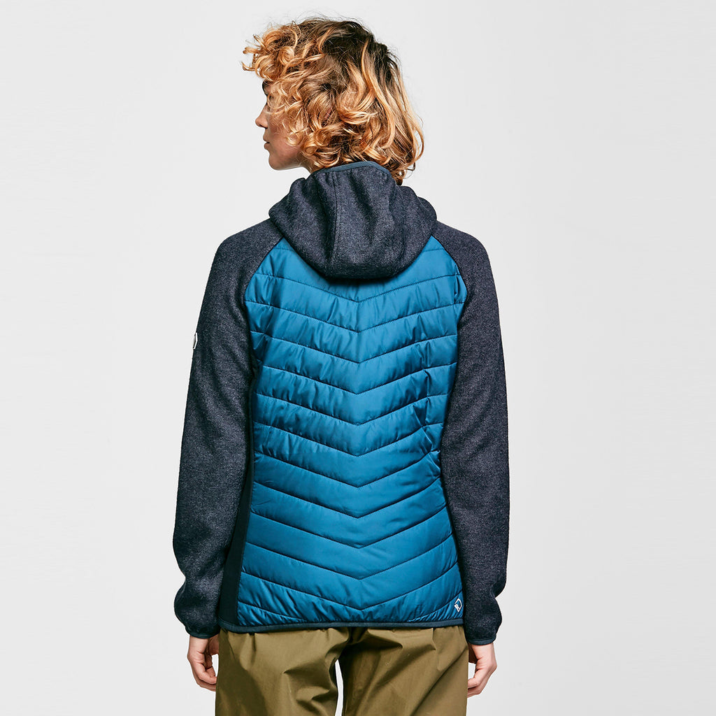 Womens Pemble II Hybrid FullZip Hooded Fleece