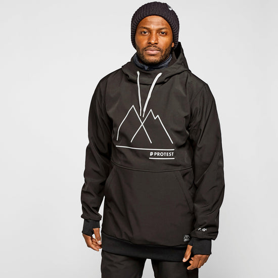 Men’s Melton Softshell Anorak Ski Jacket