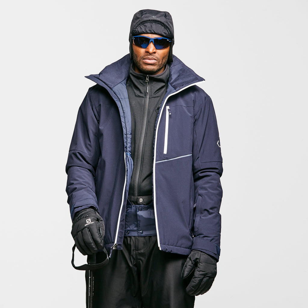 Navy Salomon Men's Blast Ski Jacket – Blacks