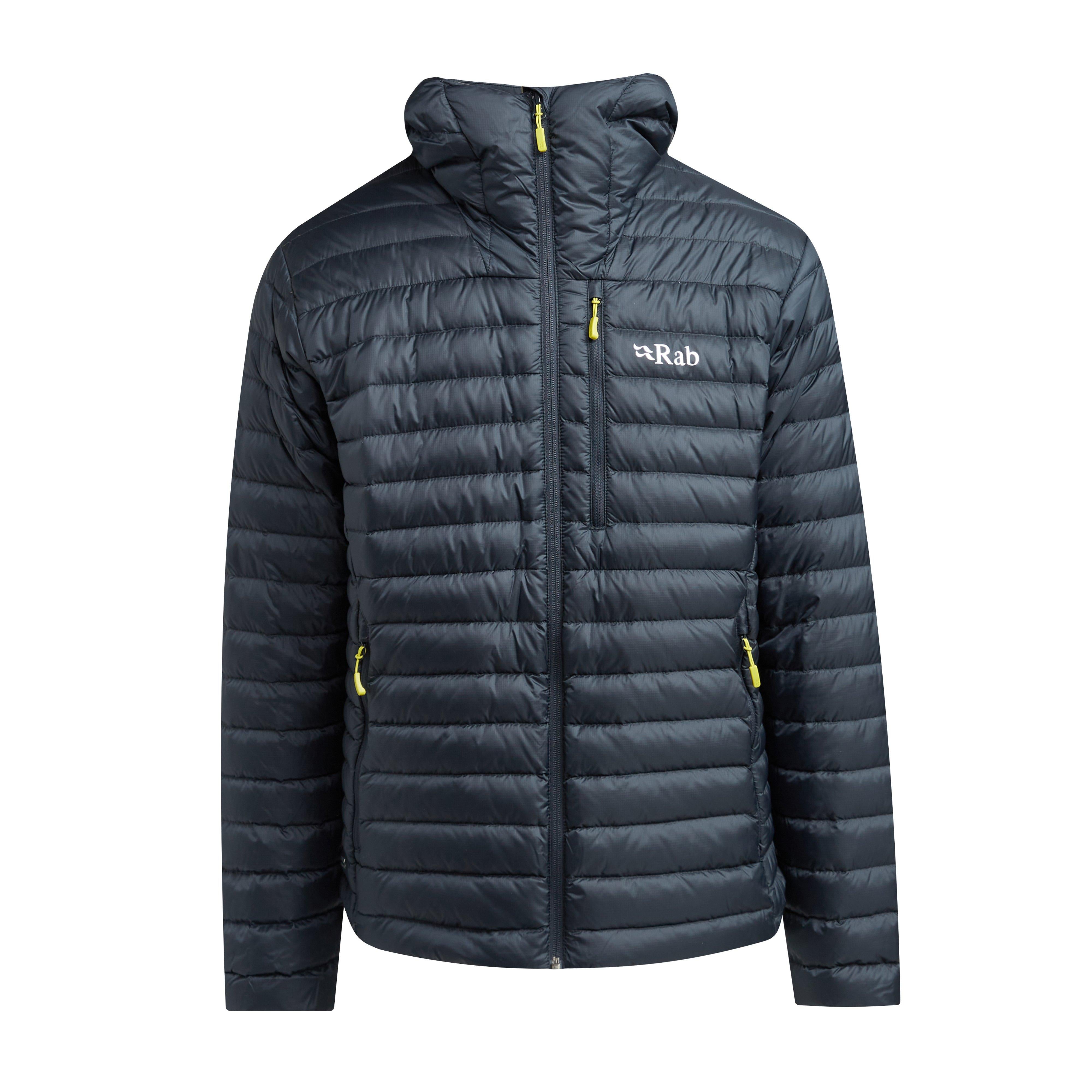 Navy Rab Men's Microlight Alpine Down Jacket – Blacks