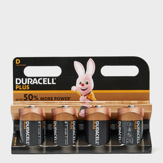 Plus D Batteries (4 Pack)