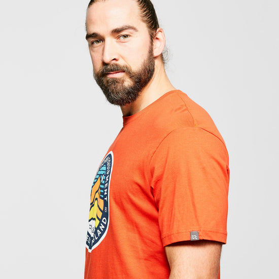 Men's 3 Peaks Short Sleeved T-Shirt
