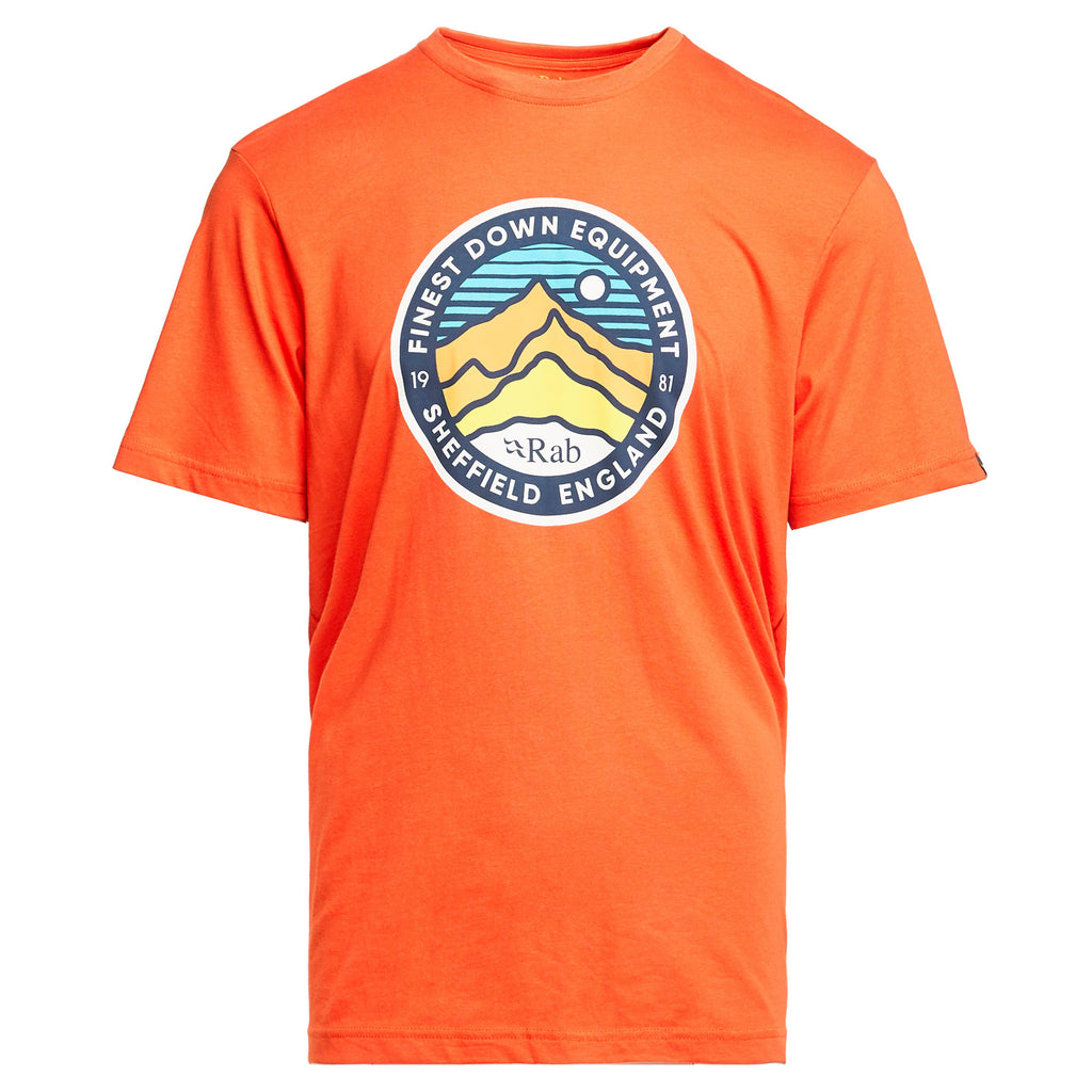 Men's 3 Peaks Short Sleeved T-Shirt