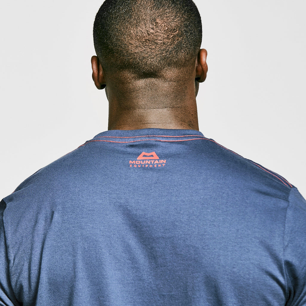 Men's Mountain Block Letter T-shirt