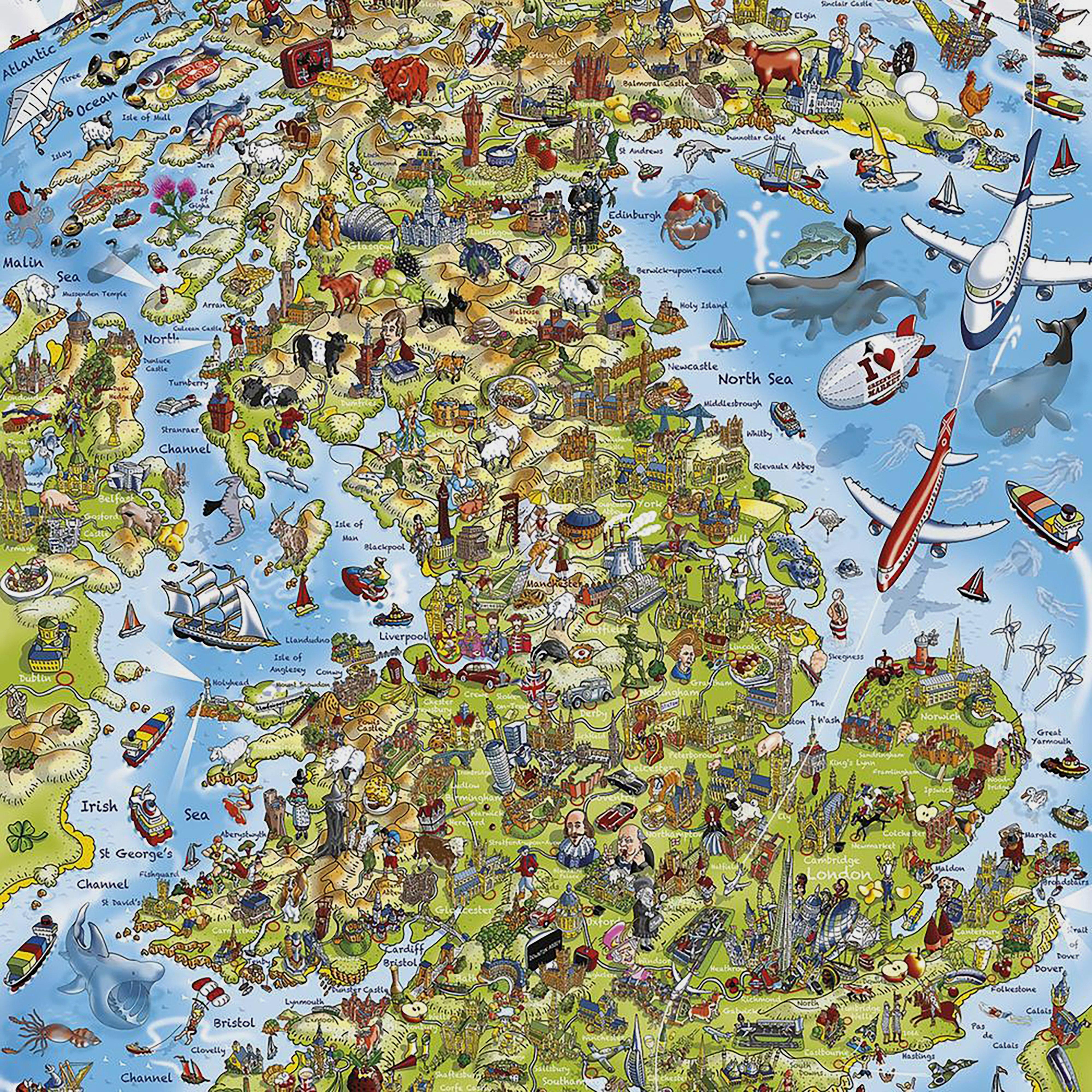 Best of British 500 Piece Jigsaw Puzzle