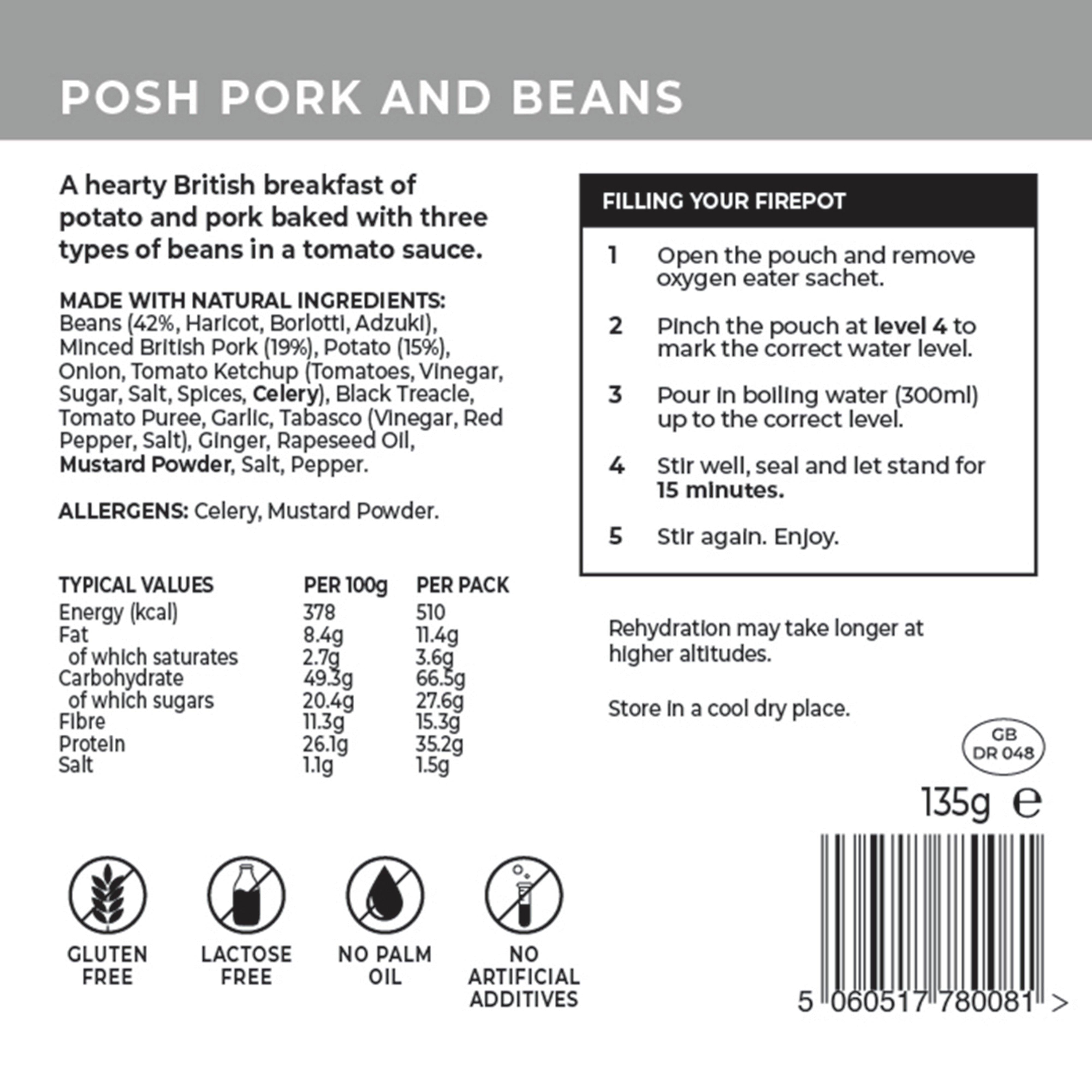 Posh Pork & Beans