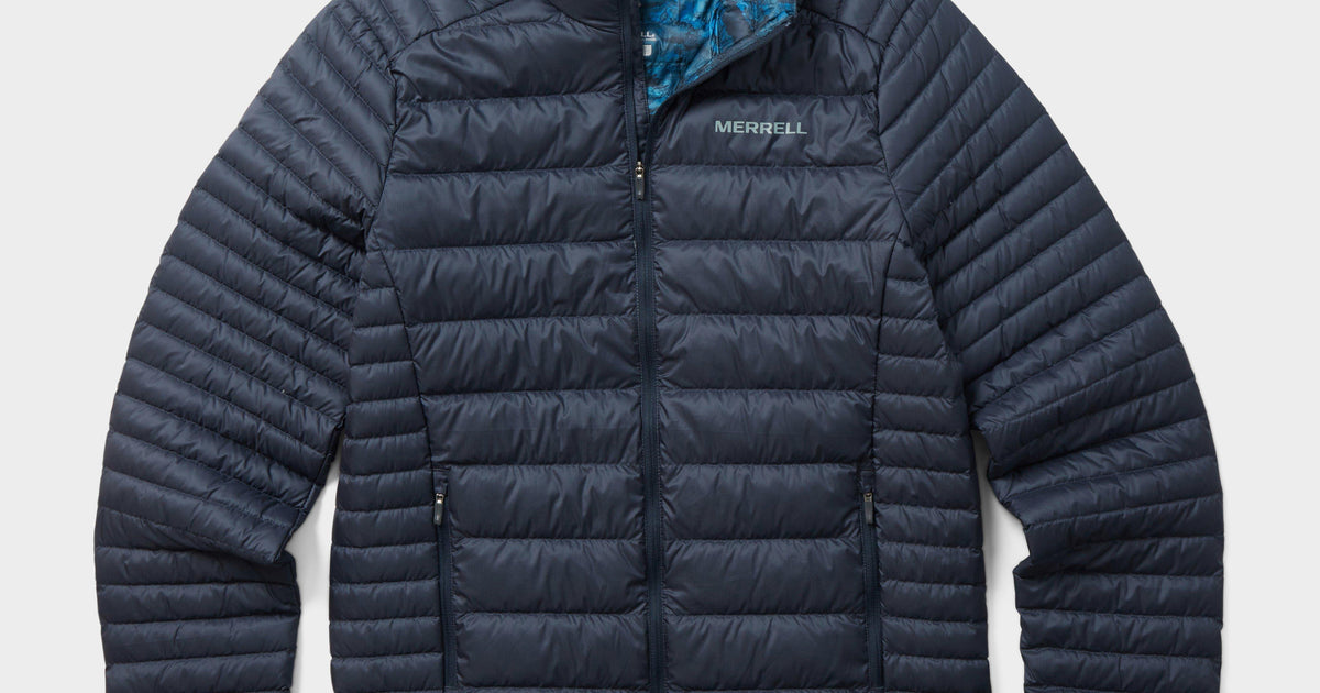 Navy Merrell Men’s RidgeVent™ Thermo Insulated Jacket – Blacks