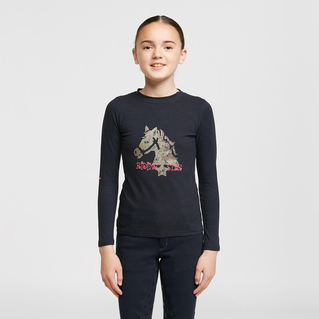 Kids’ Riding Star Long Sleeve Top