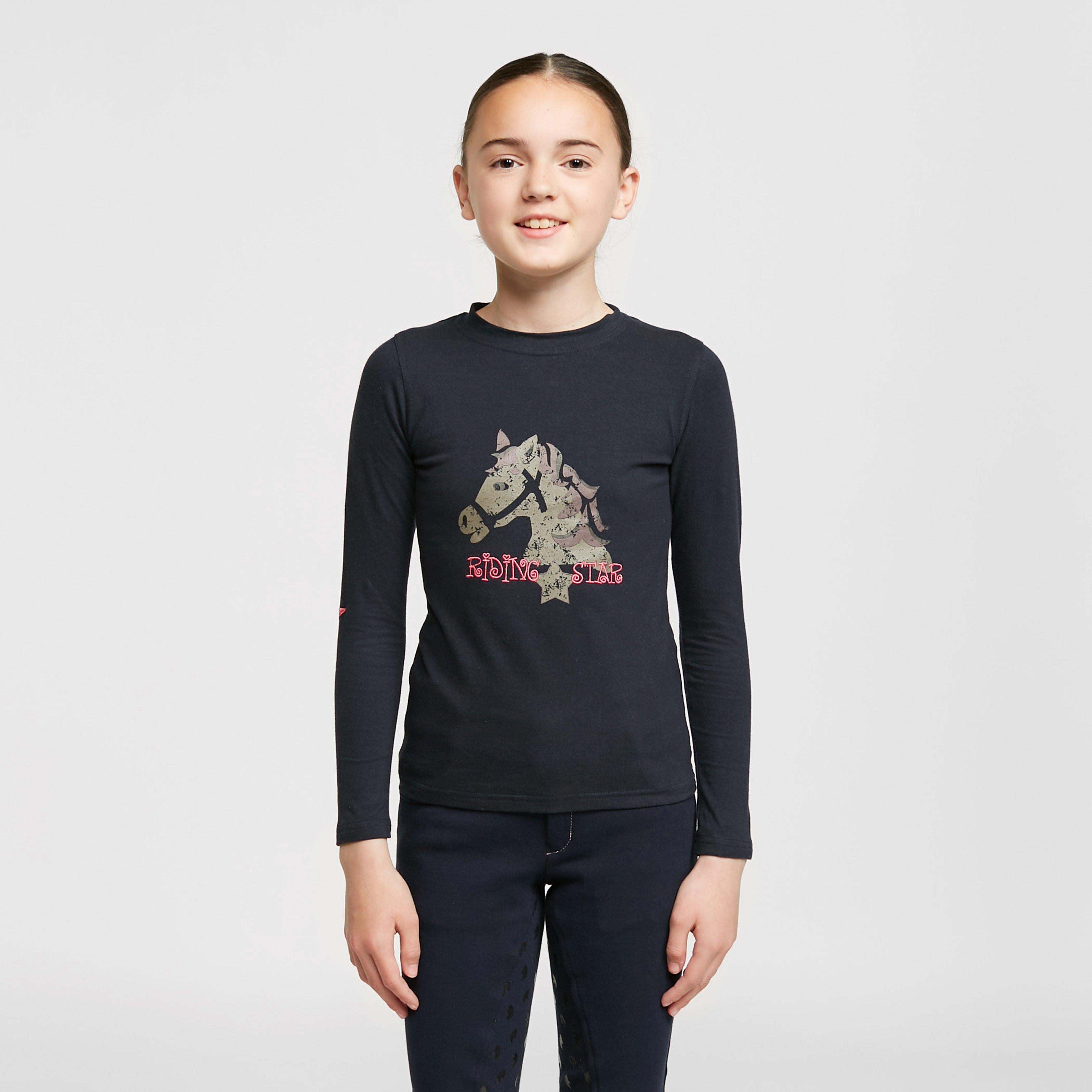 Kids’ Riding Star Long Sleeve Top