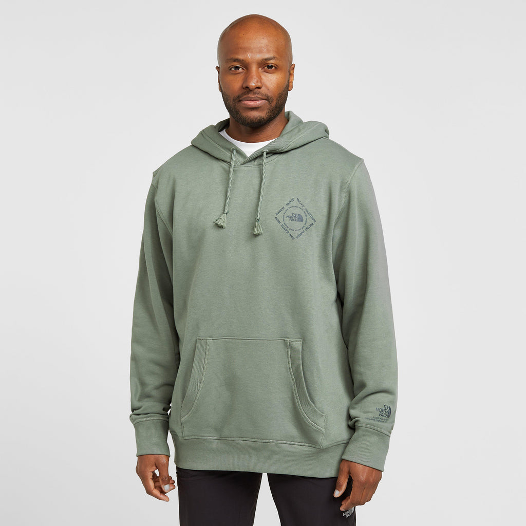 Mens Himalayan Bottle Hoodie Green