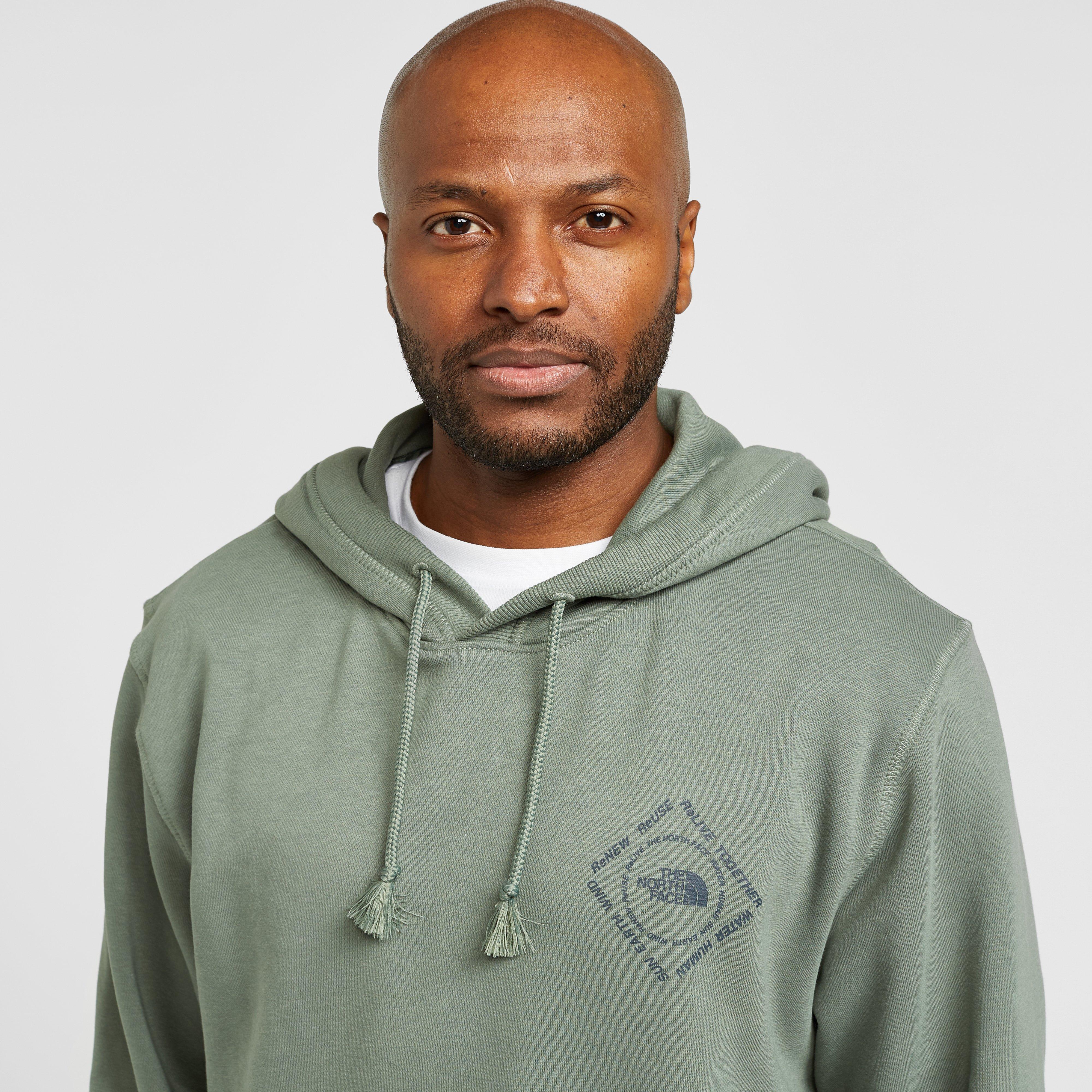 Mens Himalayan Bottle Hoodie Green