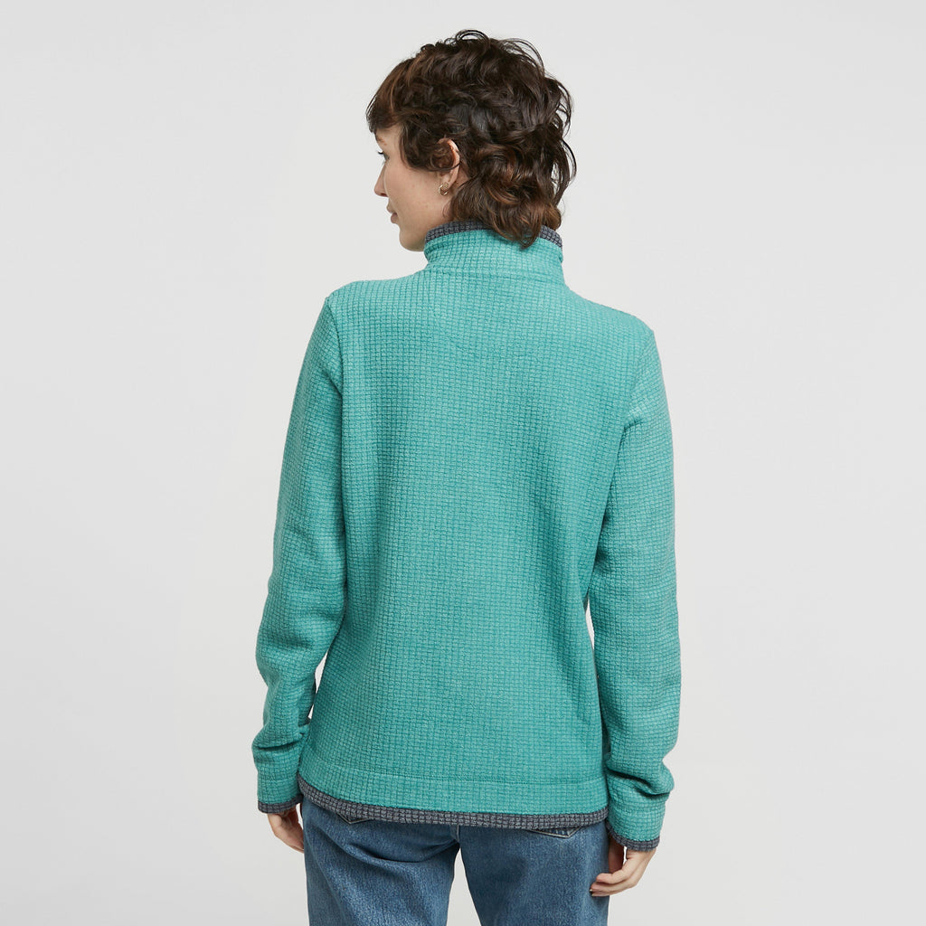 Women's Lynda Grid Half Zip Grid Fleece