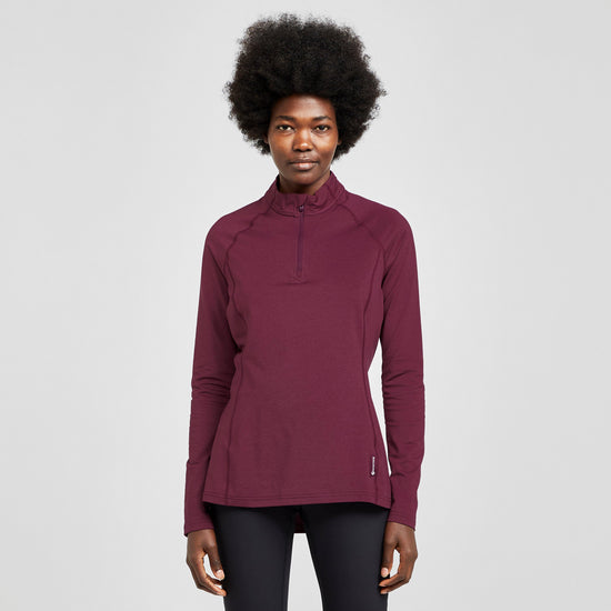 Womens Dart Thermal Zip Neck