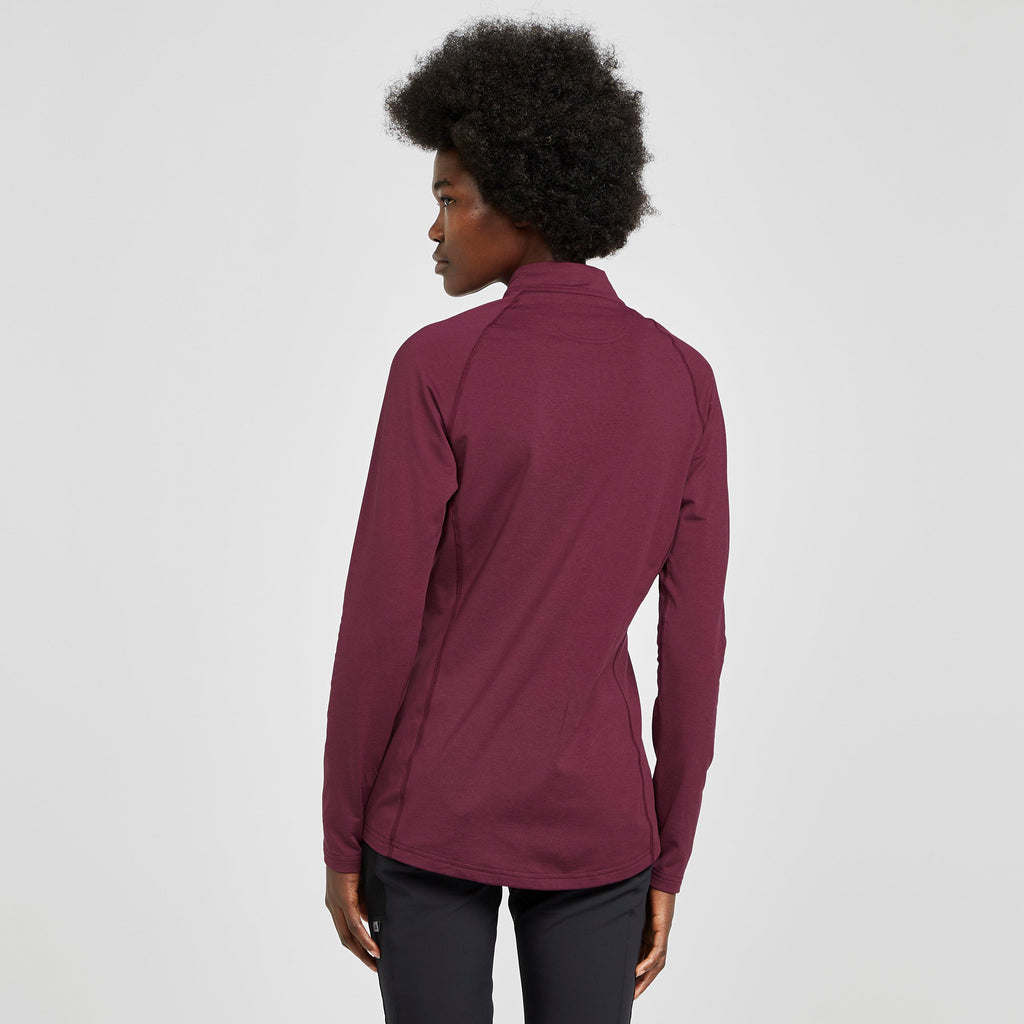 Womens Dart Thermal Zip Neck