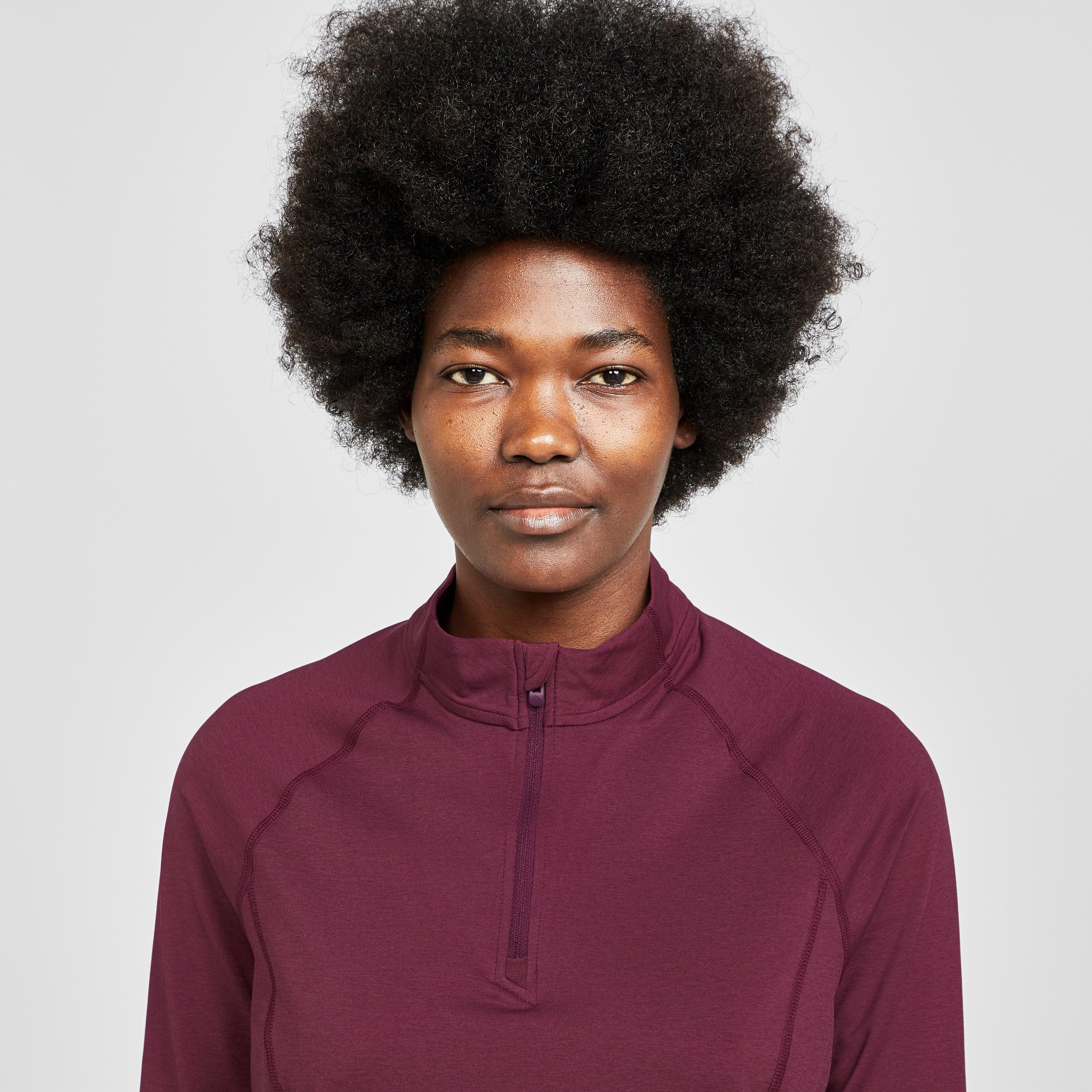 Womens Dart Thermal Zip Neck