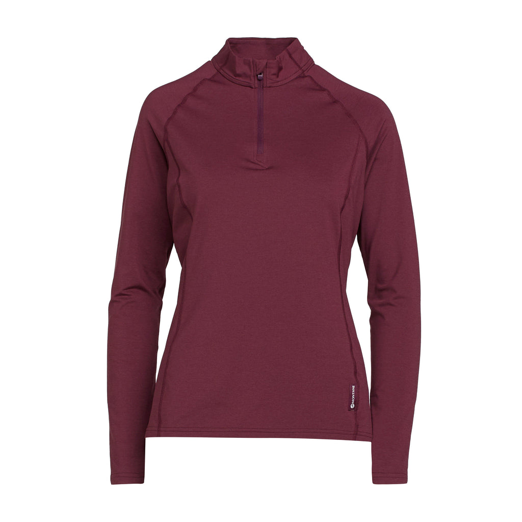 Womens Dart Thermal Zip Neck