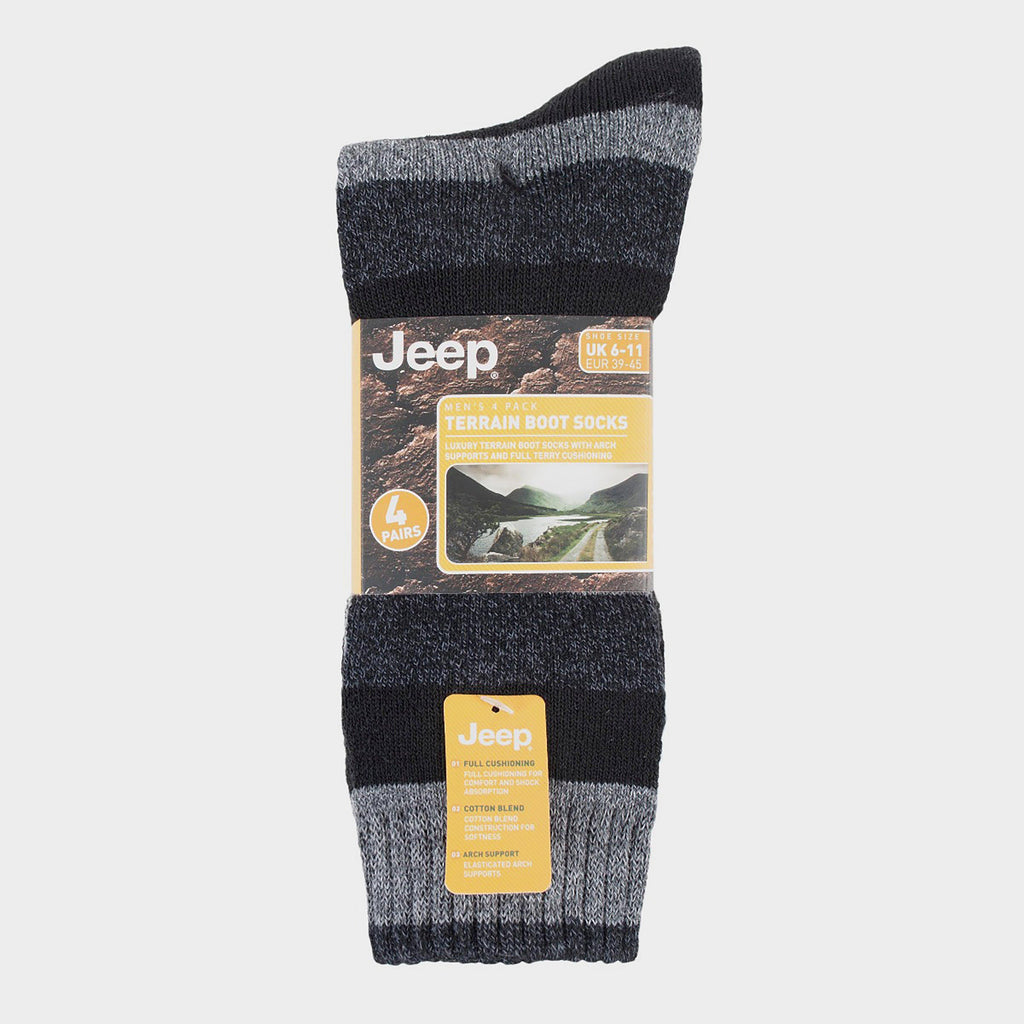 Men’s Performance Boot Socks (4 pairs)