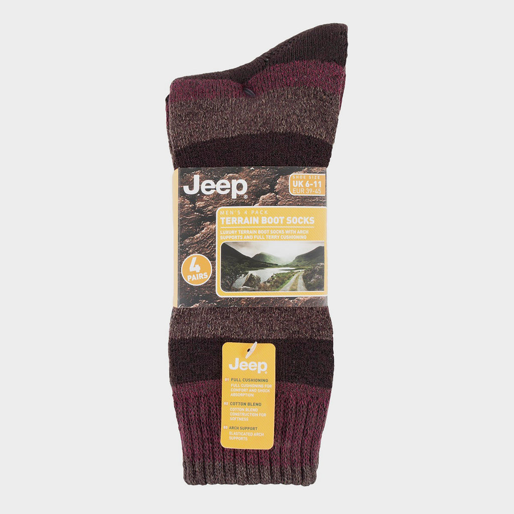 Men’s Performance Boot Socks (4 pairs)