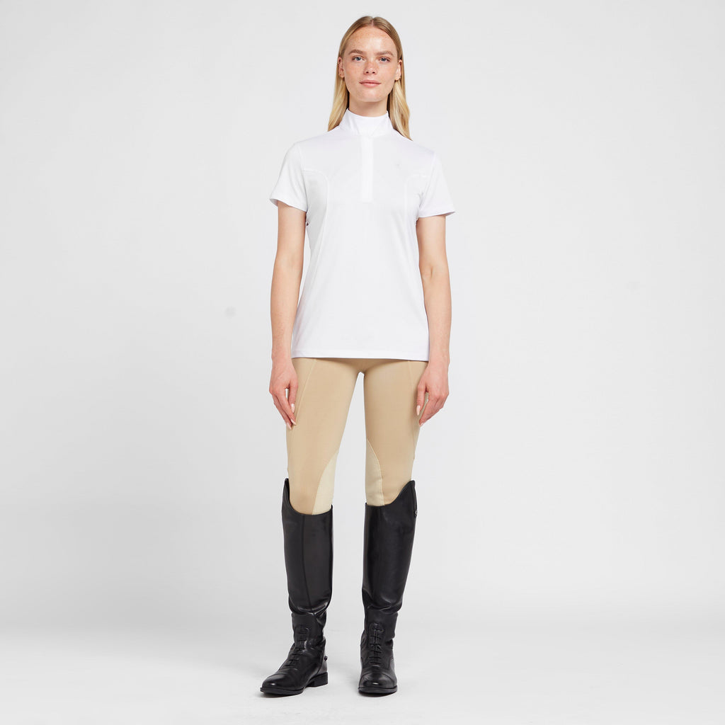 Women's Aptos Show Top White