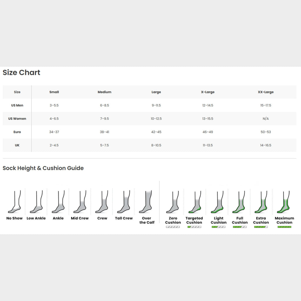 Hike Classic Edition Zero Cushion Liner Crew Socks