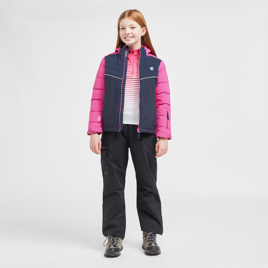 Kids' Cheerful Recycled Waterproof Insulated Ski Jacket