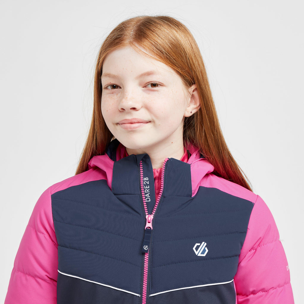 Kids' Cheerful Recycled Waterproof Insulated Ski Jacket
