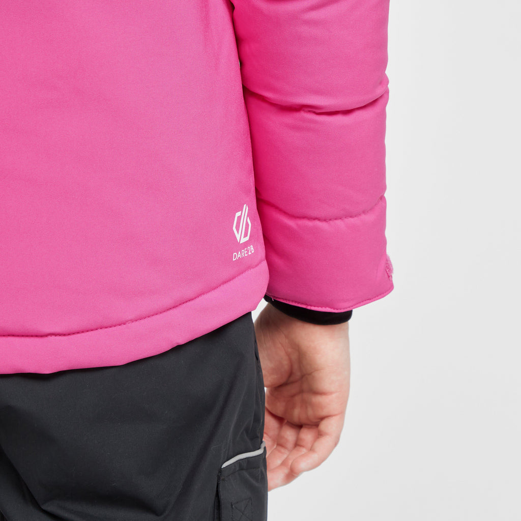 Kids' Cheerful Recycled Waterproof Insulated Ski Jacket
