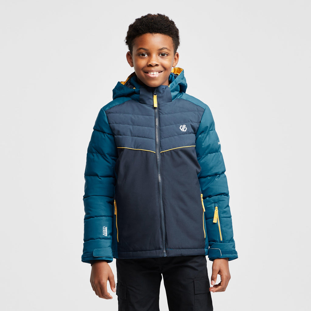 Kids' Cheerful Recycled Waterproof Insulated Ski Jacket