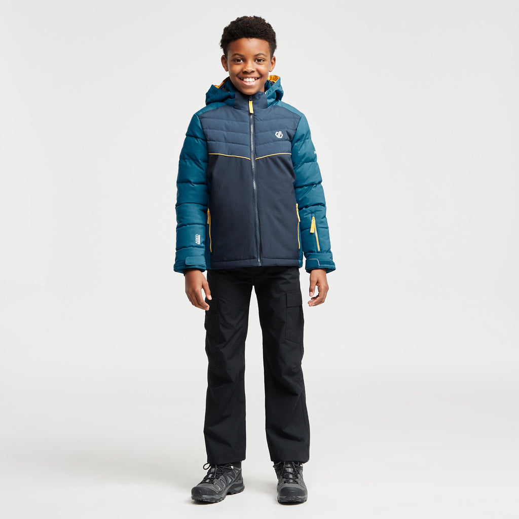 Kids' Cheerful Recycled Waterproof Insulated Ski Jacket