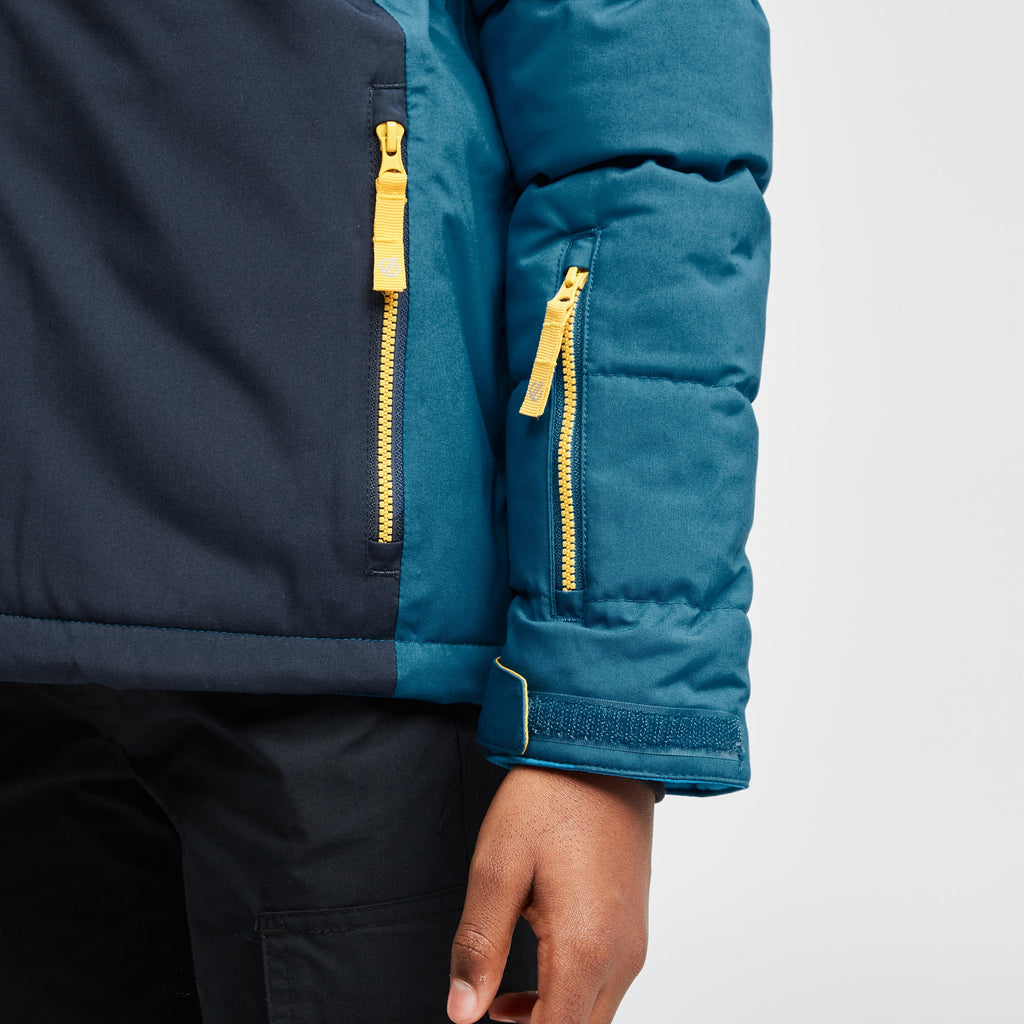 Kids' Cheerful Recycled Waterproof Insulated Ski Jacket