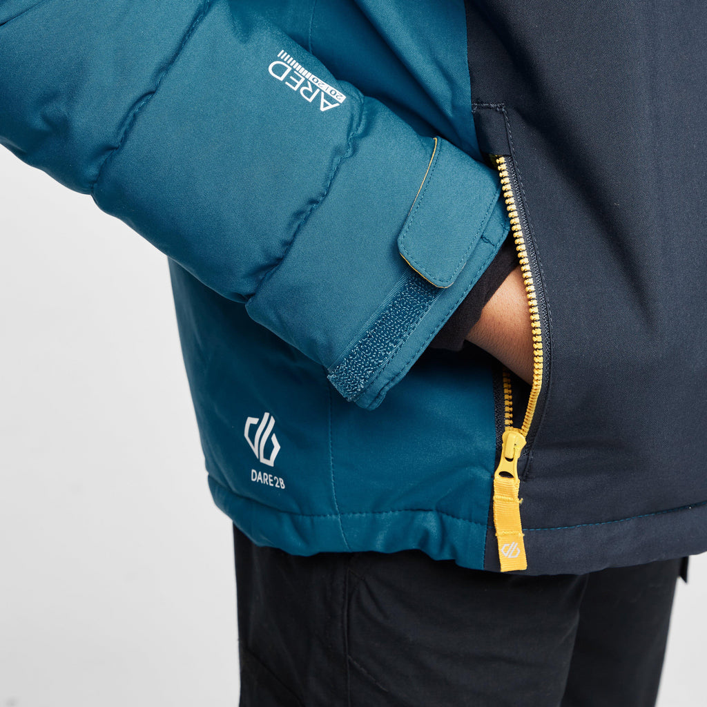 Kids' Cheerful Recycled Waterproof Insulated Ski Jacket