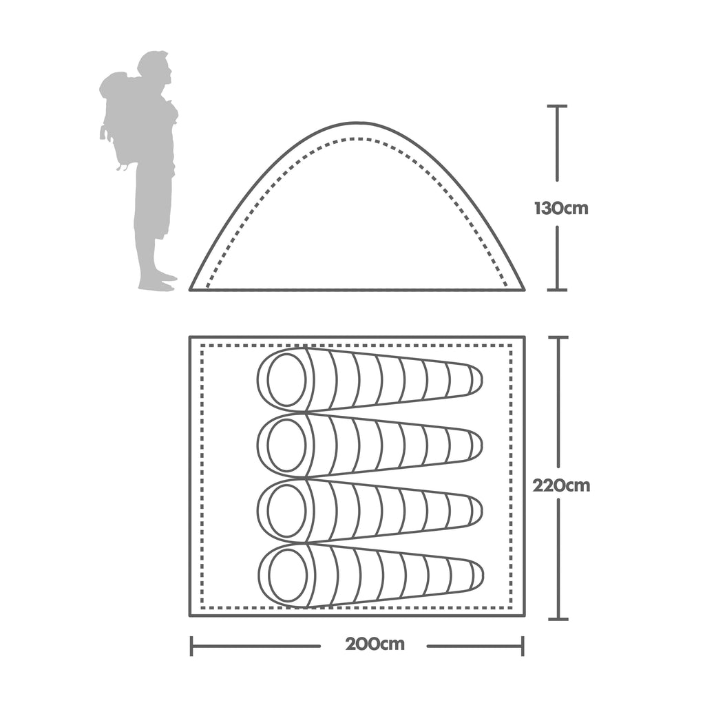 Toco 4 Dome Tent