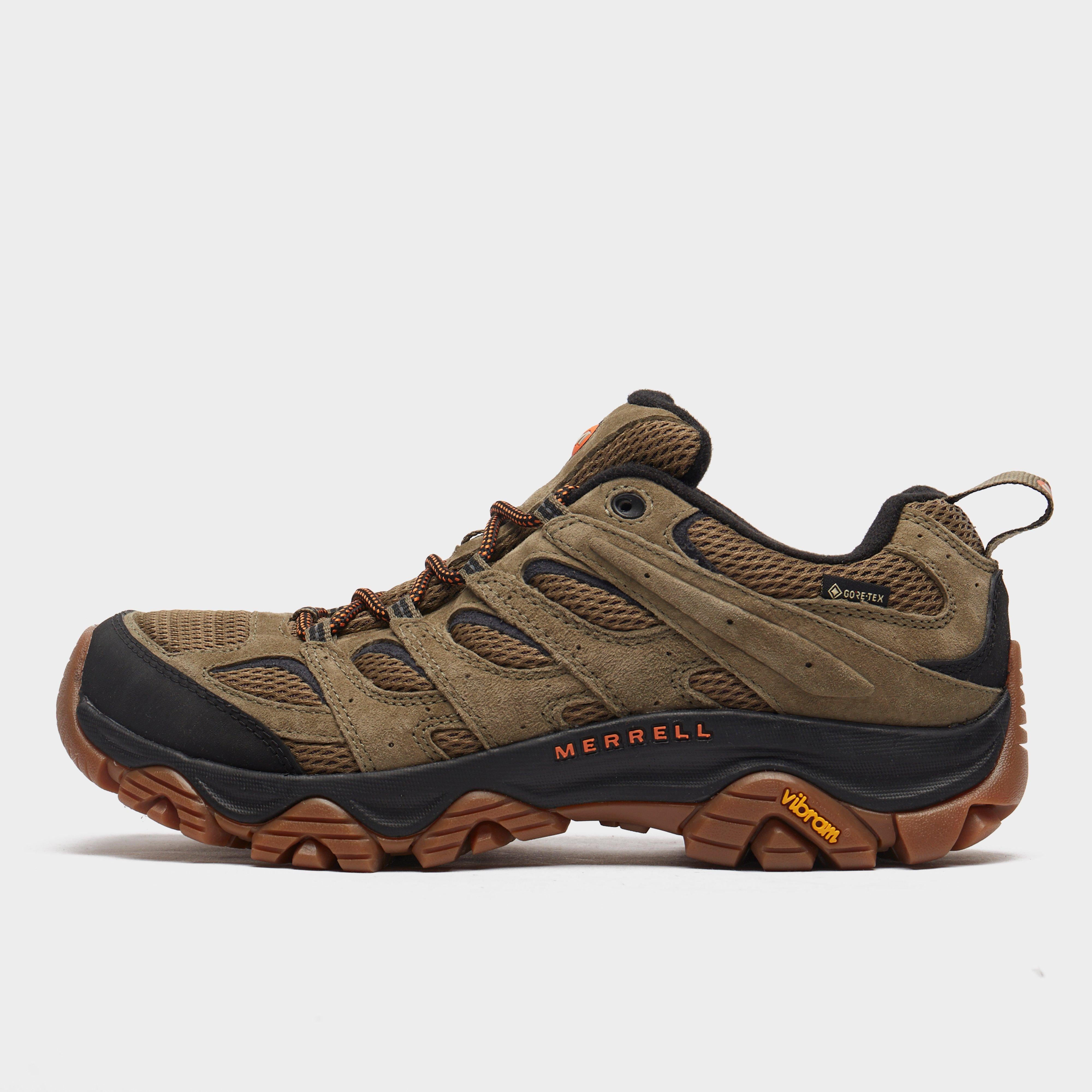 Brown Merrell Men's Moab 3 GORE-TEX® Hiking Shoe – Blacks