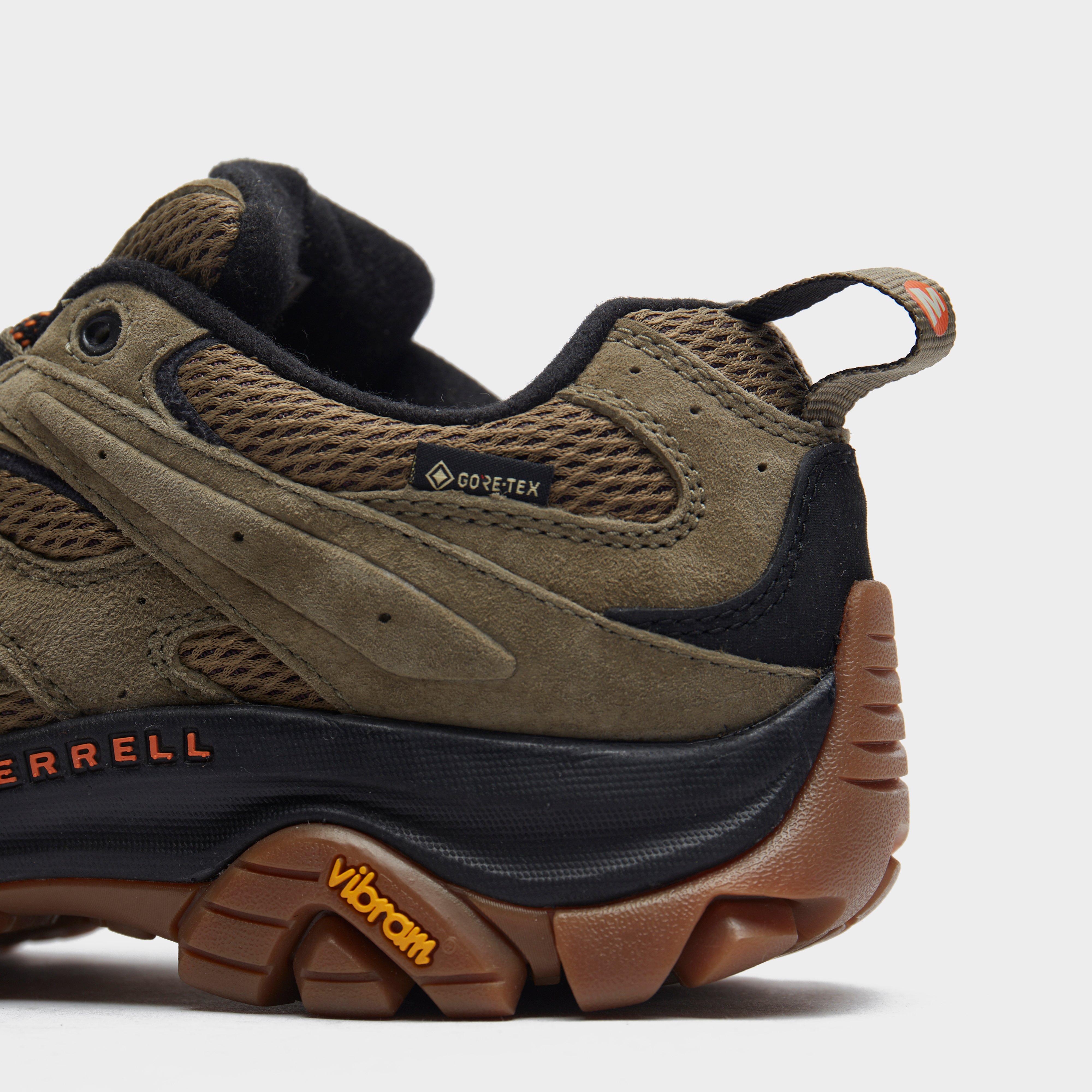 Brown Merrell Men's Moab 3 GORE-TEX® Hiking Shoe – Blacks