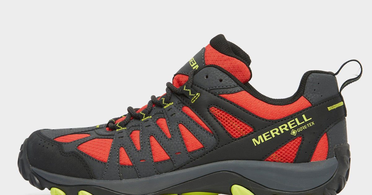 Red Merrell Men’s Accentor Sport 3 GORE-TEX® Walking Shoe – Blacks
