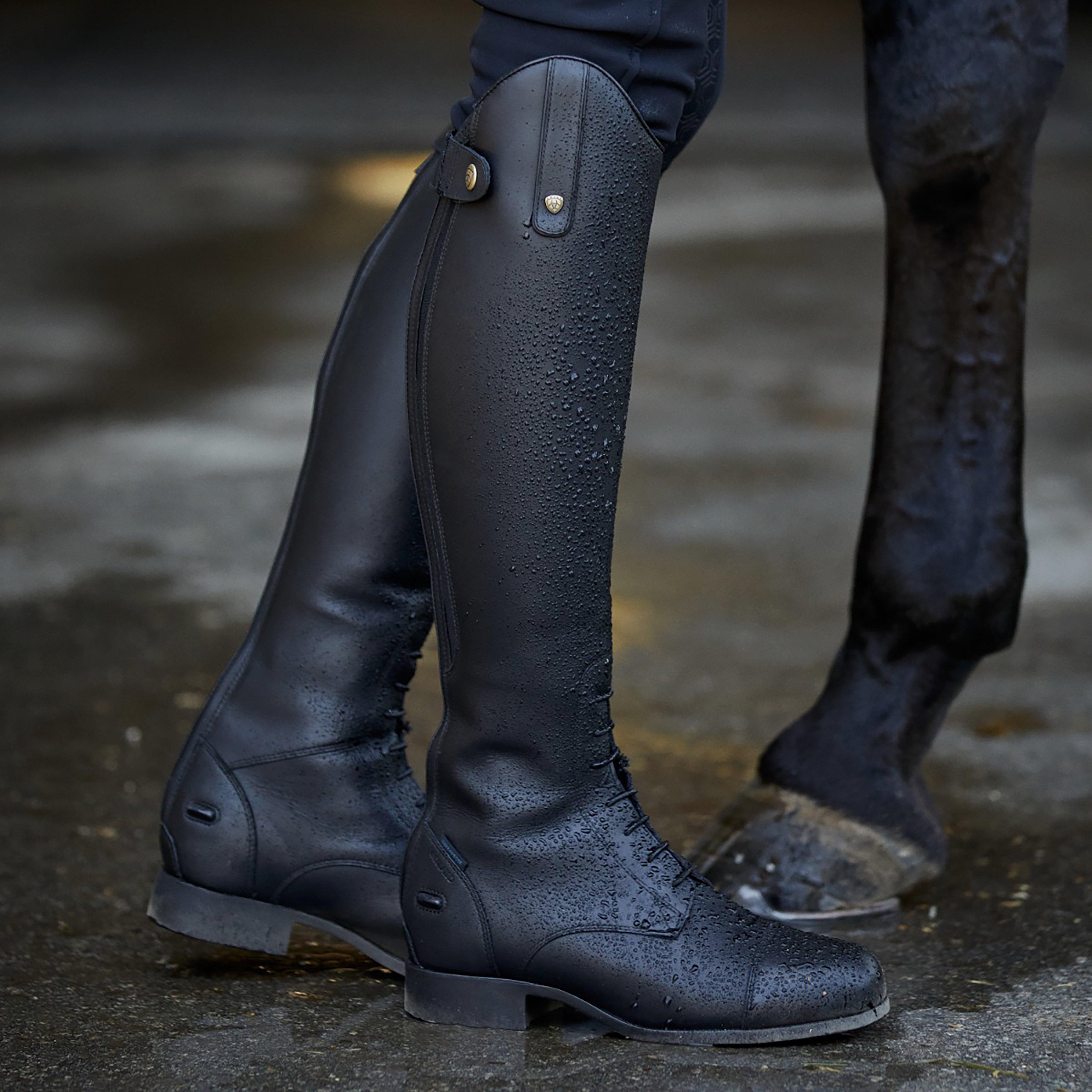 Women's Heritage Contour II Insulated Field Zip Boots Black