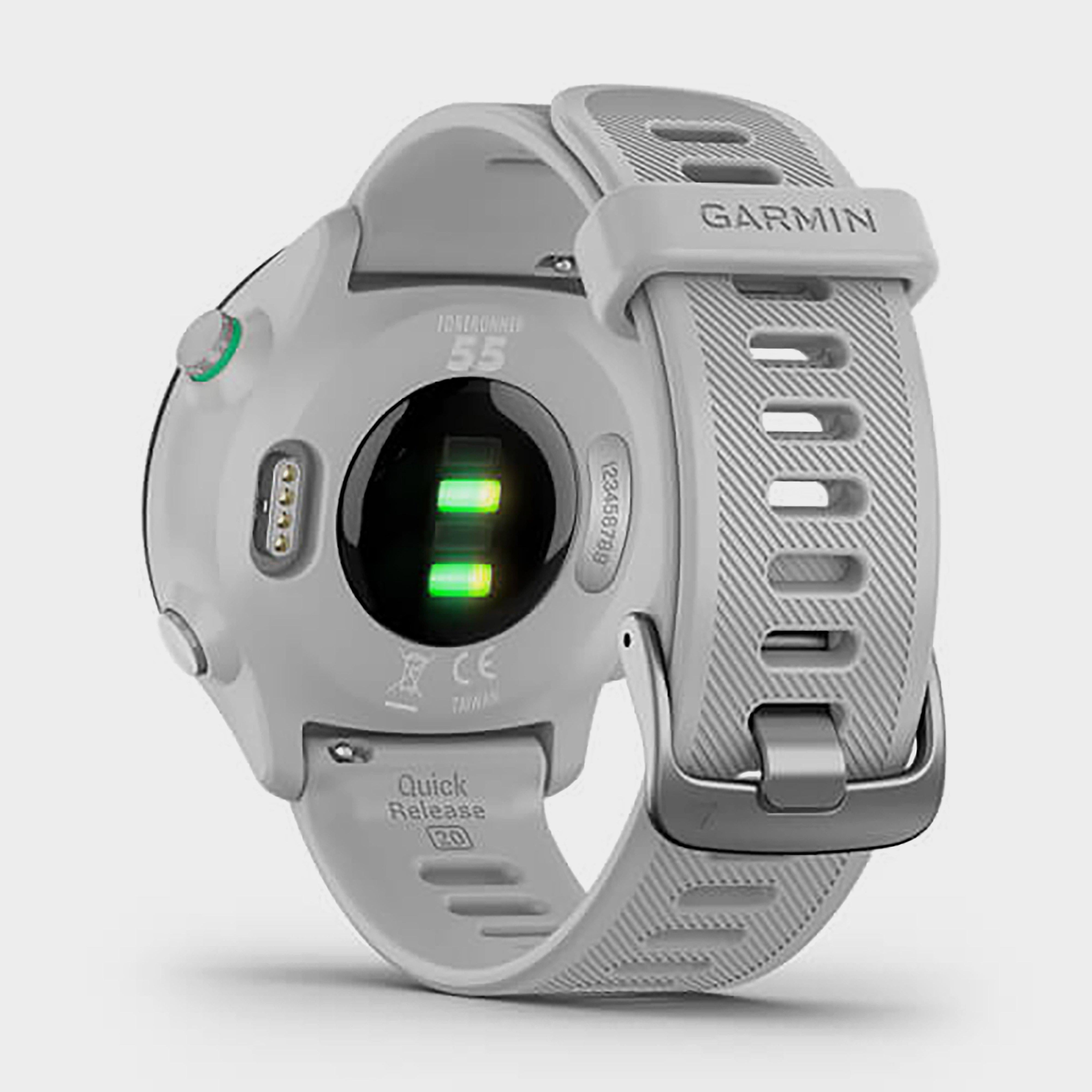 White Garmin Forerunner 55 GPS Running Smartwatch – Blacks