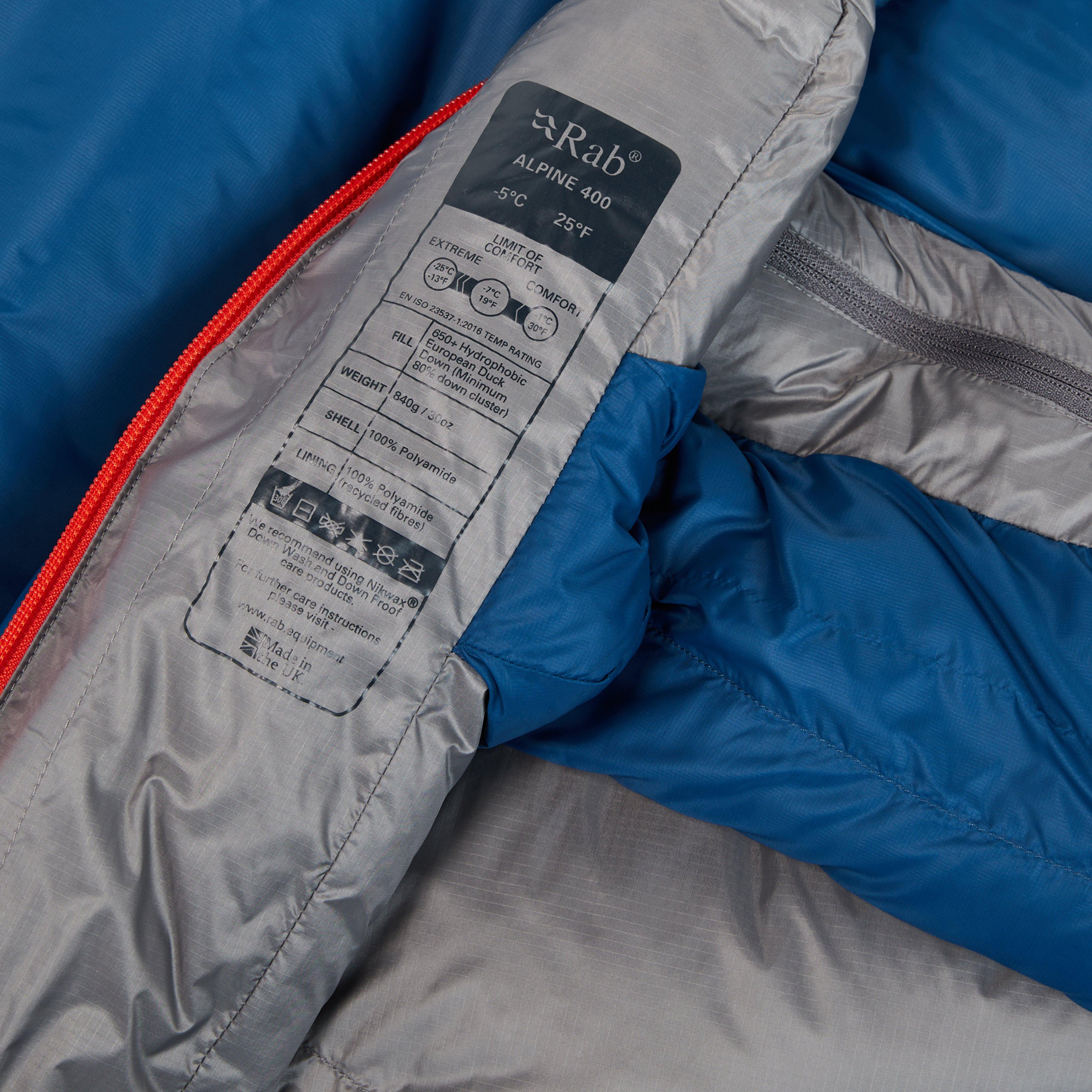 Alpine 400 Down Sleeping Bag