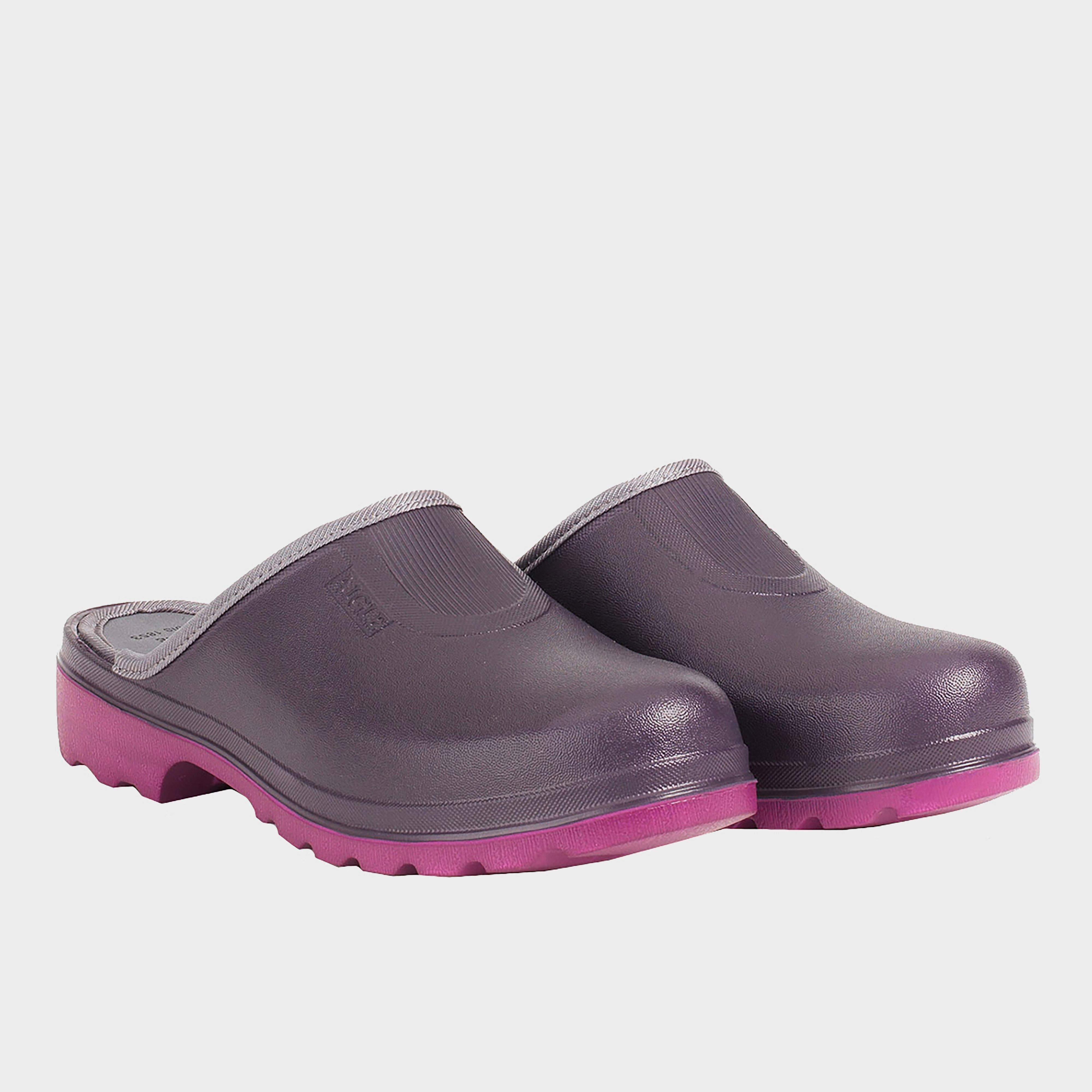 Women’s Taden Clogs in Aubergine/Dahlia