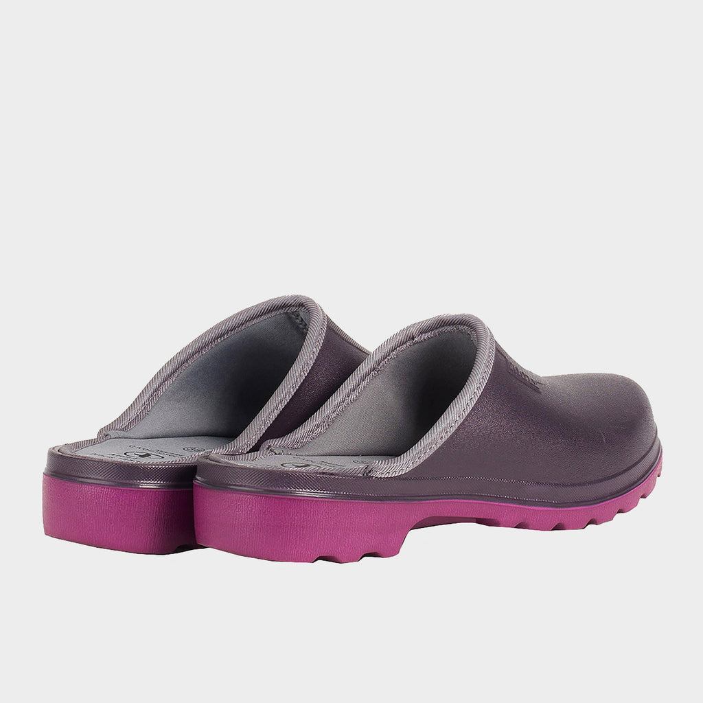 Women’s Taden Clogs in Aubergine/Dahlia