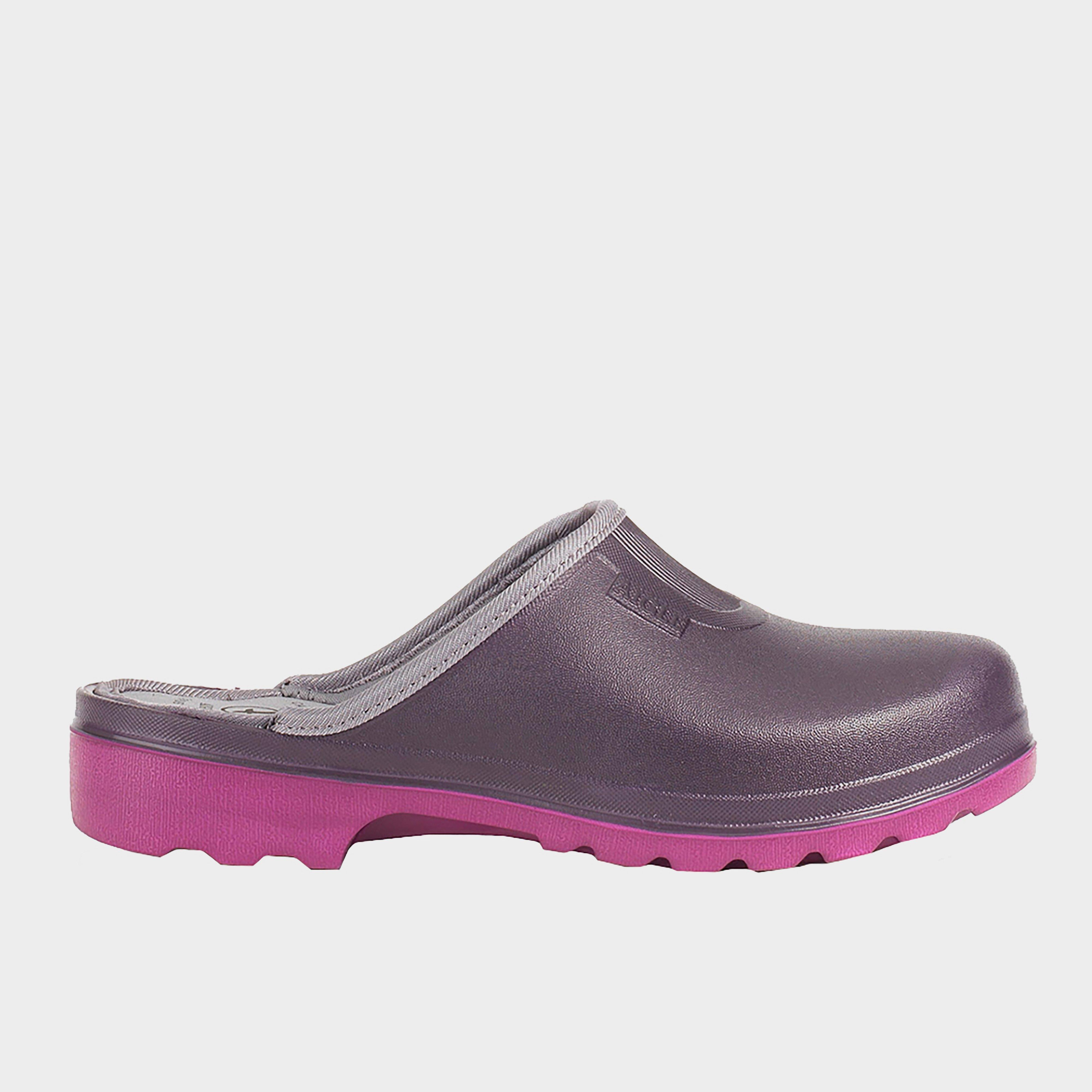 Women’s Taden Clogs in Aubergine/Dahlia