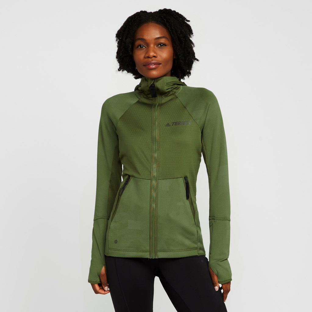 Women’s Tech Flooce Hooded Hiking Fleece Jacket