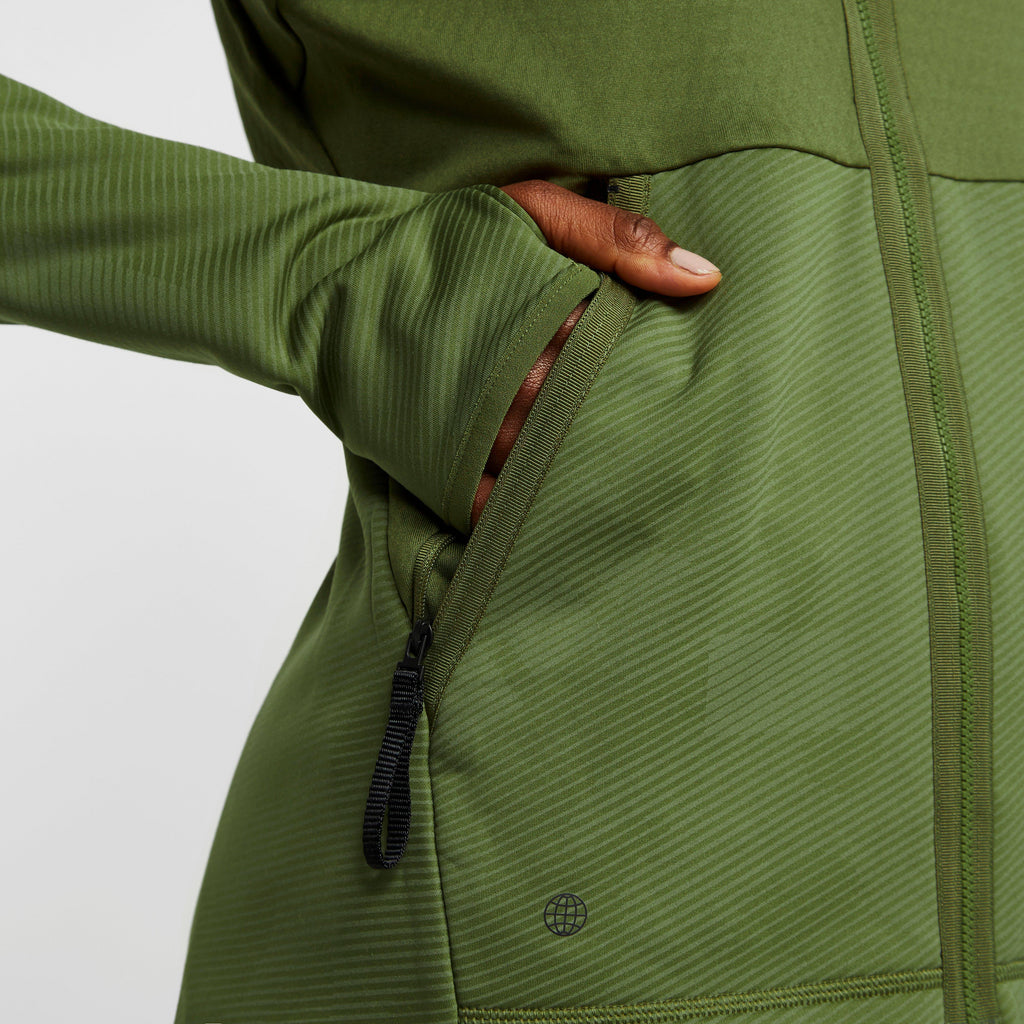 Women’s Tech Flooce Hooded Hiking Fleece Jacket