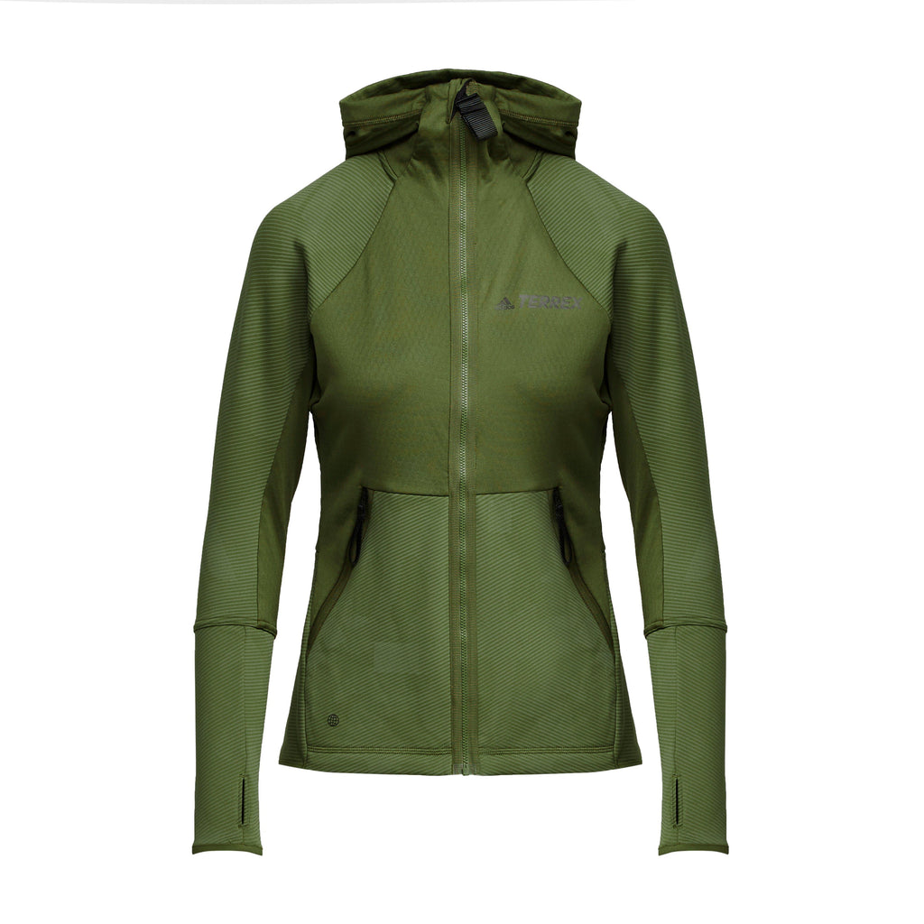 Women’s Tech Flooce Hooded Hiking Fleece Jacket