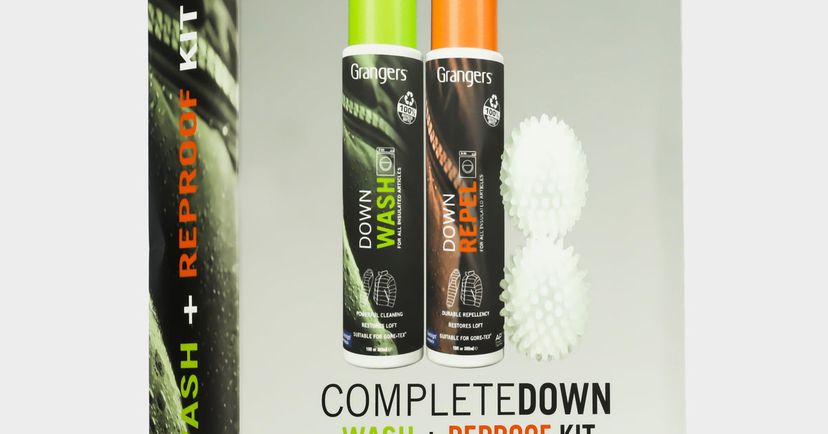 Clear Grangers Complete Down Wash + Reproof Kit – Blacks
